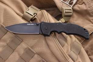 Cold Steel Складной нож Recon 1 Spear Point, Black DLC-Coated Crucible CPM