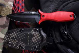 N.C.Custom Нож скрытого ношения с фиксированным клинком Grave G10 Limited Aus 10