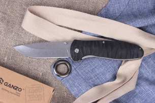 Ganzo Нож Ganzo G6252-BK черный
