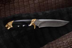 Severnaya korona нож ручной работы Ягуар
