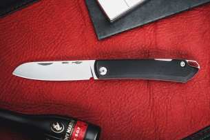N.C.Custom Нож N.C.Custom Bro G10 Black-Red Satin