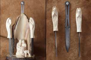BASKo нож ручной работы Ангелы