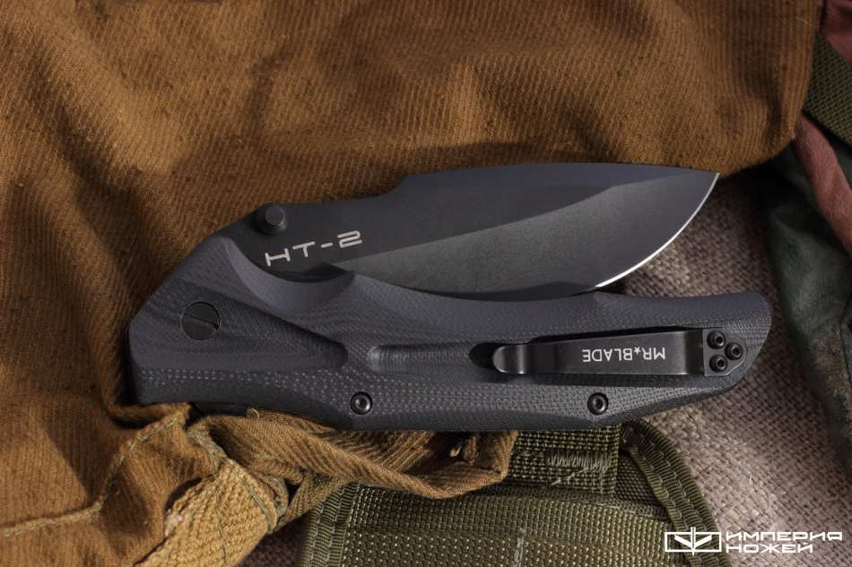 Тактический складной нож HT-2 Black – Mr.Blade фото 4