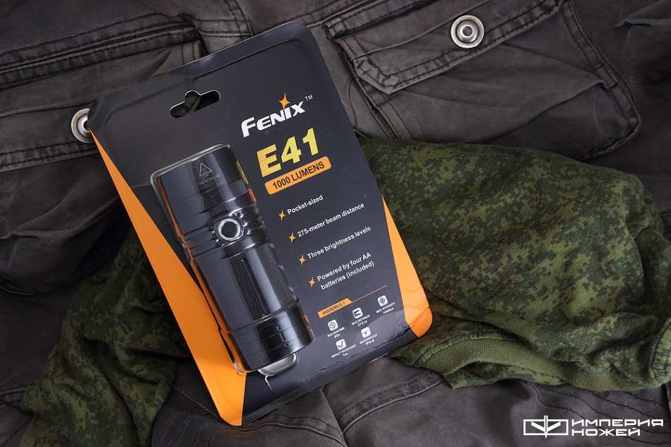 Фонарь Fenix E41 Cree XM-L2 – Fenix (Фонари)