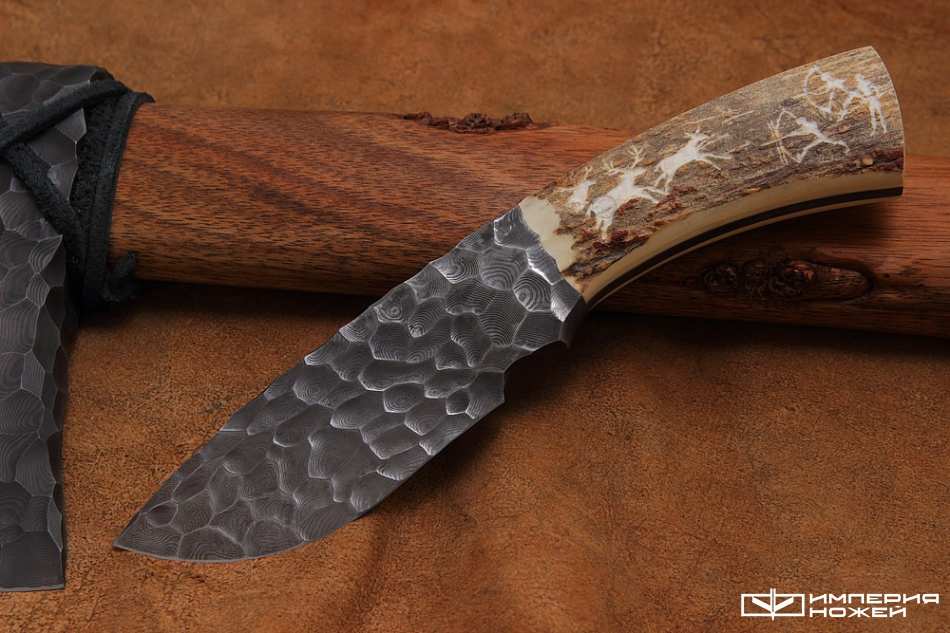 нож ручной работы Каменный век – БАСКо фото 2