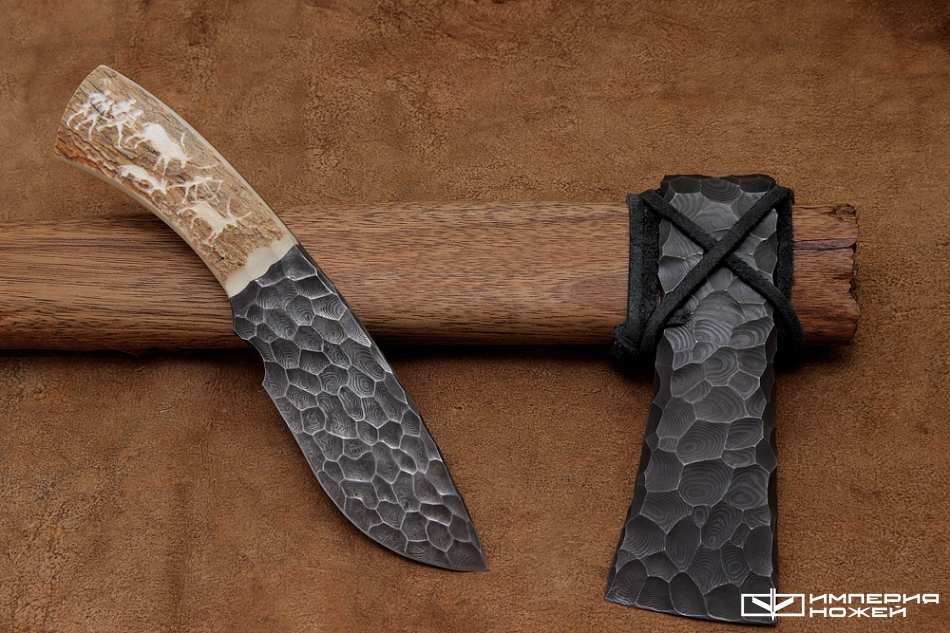 нож ручной работы Каменный век – БАСКо фото 3
