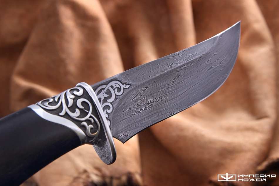 нож ручной работы Охотник лоси – Северная корона фото 3