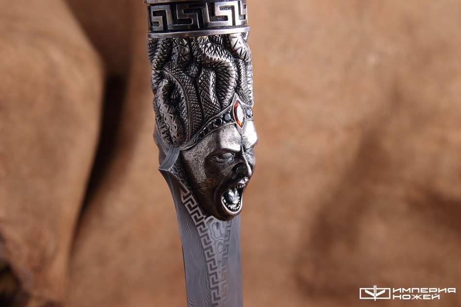 Нож ручной работы Горгона – Северная корона фото 2