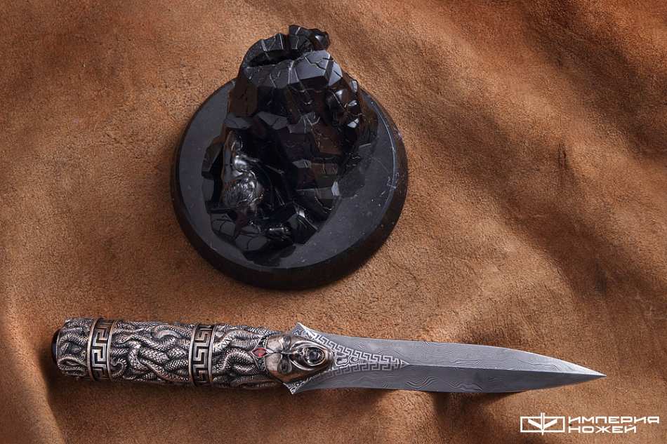 Нож ручной работы Горгона – Северная корона фото 5
