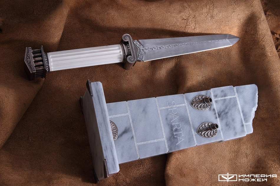 нож ручной работы Спарта – Северная корона фото 6