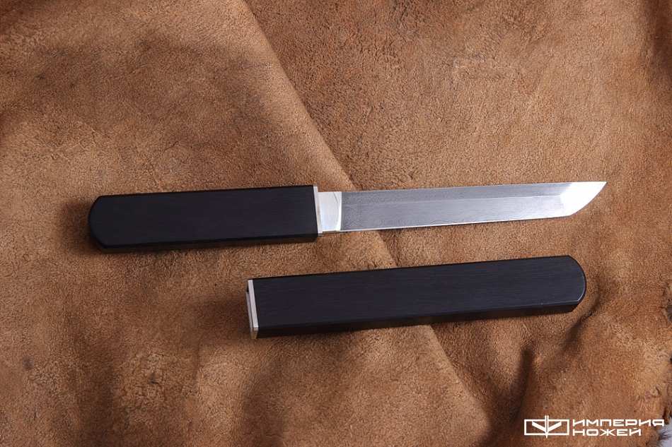 нож ручной работы Японские мотивы – Северная корона фото 5