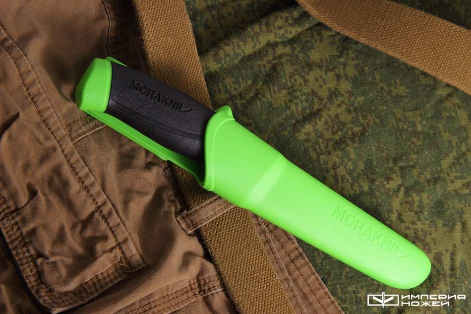 нож туристический Companion Green нержавеющая сталь – Morakniv фото 4