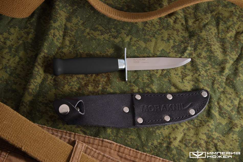 нож Scout 39 Safe Black нержавеющая сталь – Morakniv