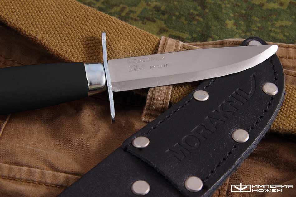 нож Scout 39 Safe Black нержавеющая сталь – Morakniv фото 3