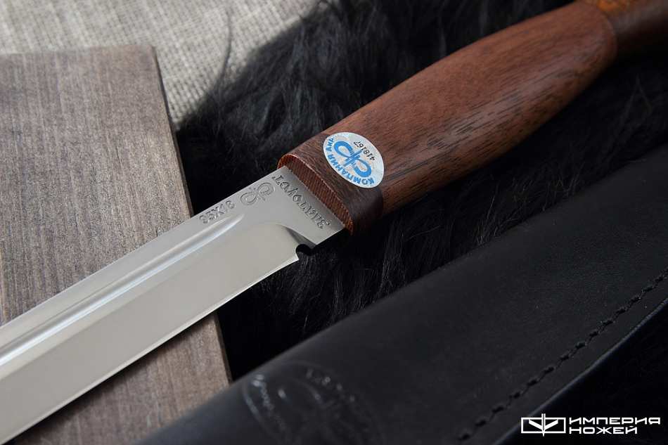 нож Финка-3 Орех – Златоуст АиР фото 2