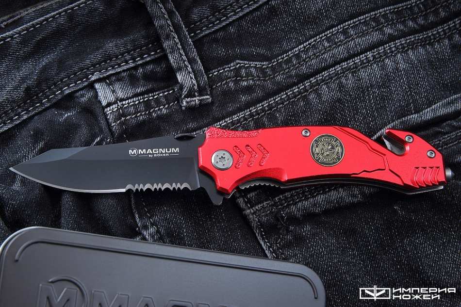 Многофункциональный армейский Нож Fire Fighter – Magnum by Boker