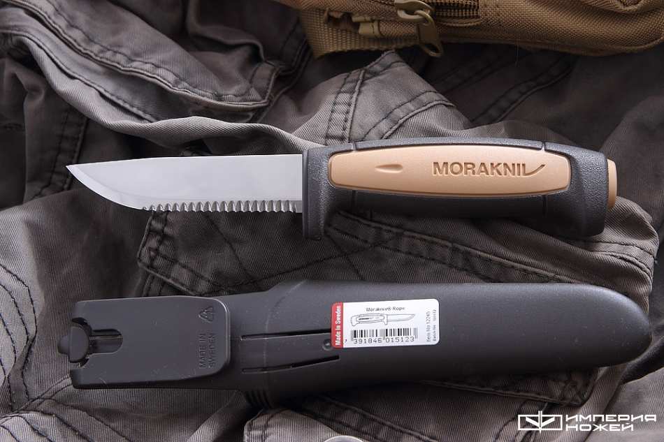 нож ROPE нержавеющая сталь – Morakniv фото 2