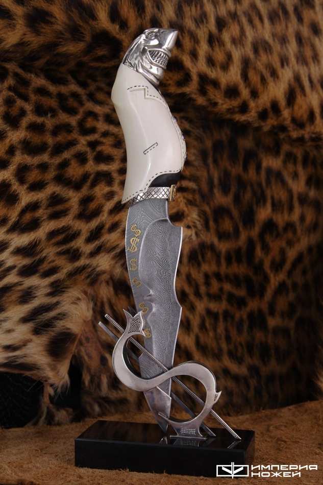 нож Акула Бизнеса бивень мамонта – Северная корона фото 4
