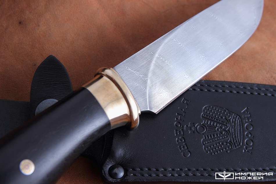 нож Рысь дамаск Граб – Северная корона фото 3