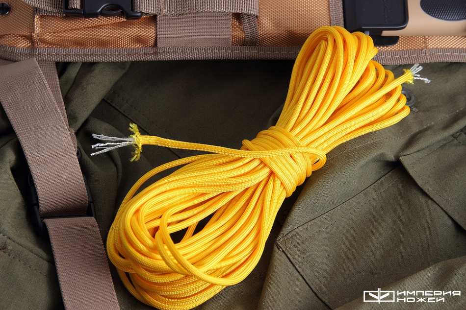 Паракорд желтый – Atwood Rope (Паракорд) фото 2