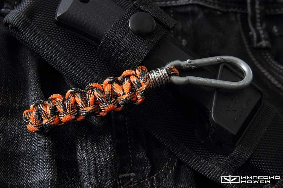 Паракорд оранжево-черный – Atwood Rope (Паракорд) фото 2