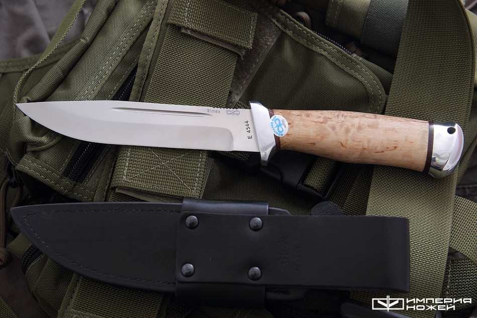 нож Егерь карельская береза (Elmax) – Златоуст АиР фото 3