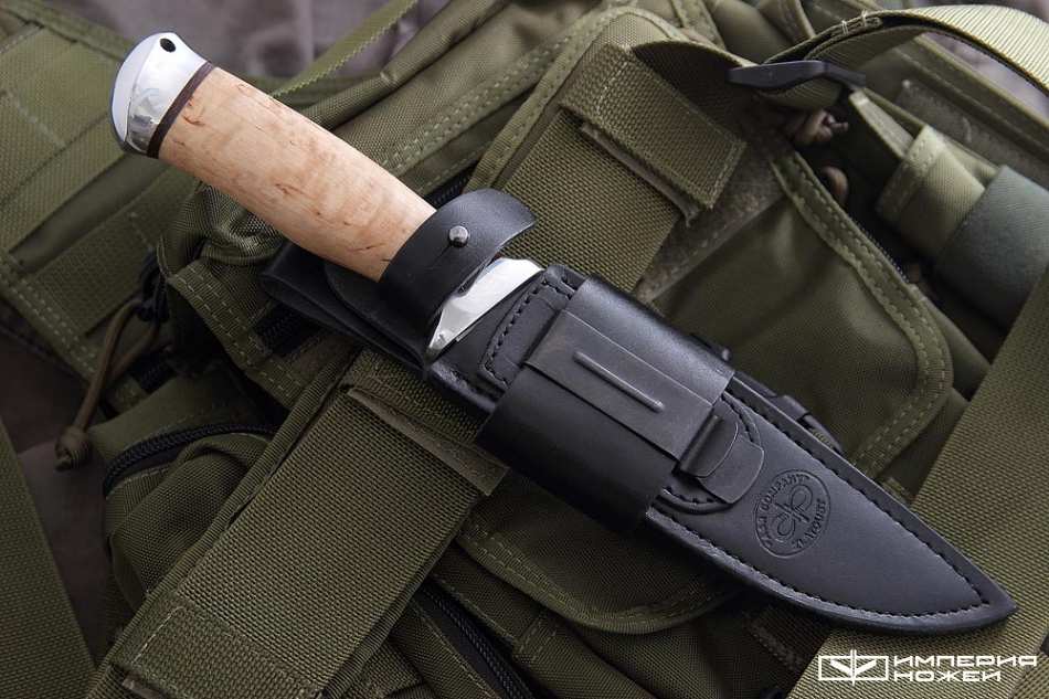 нож Егерь карельская береза (Elmax) – Златоуст АиР фото 4