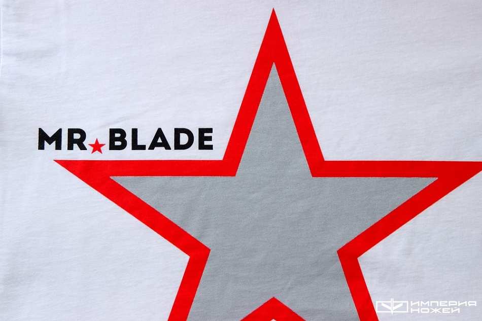 Футболка Звезда (белый) – Mr.Blade фото 2