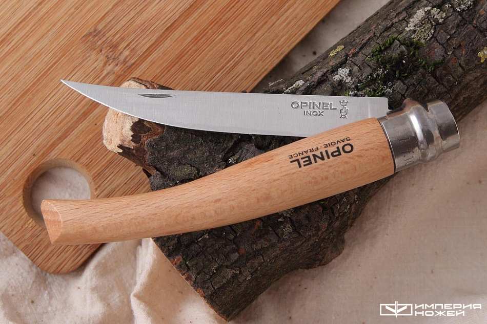 Нож филейный Opinel №10 Beechwood – Opinel фото 3
