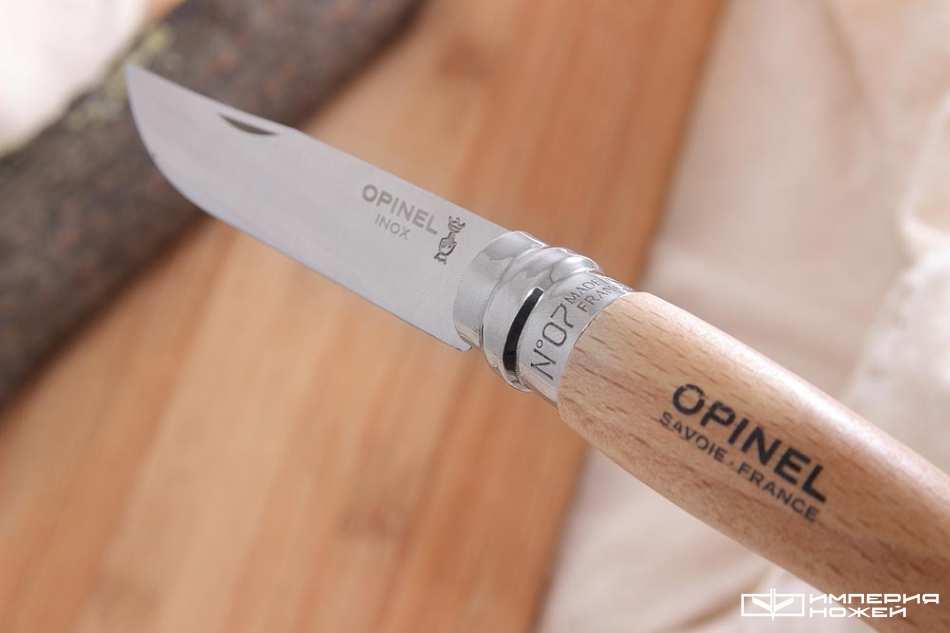 Нож Opinel №7 нержавеющая сталь, бука – Opinel фото 3
