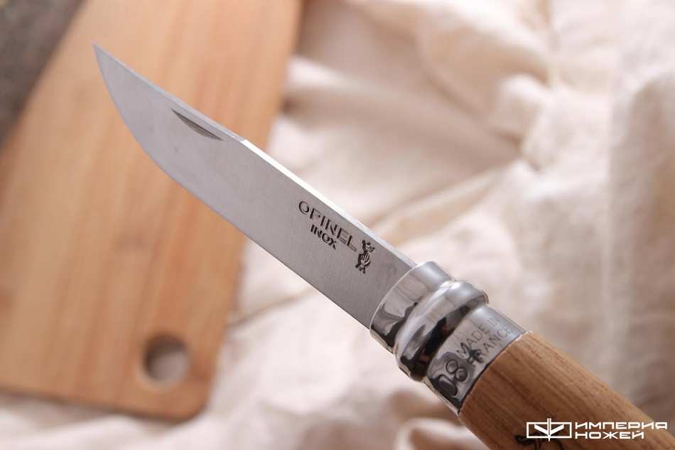 Нож Opinel №8VRI Animalia Chamois, дуб, орнамент 