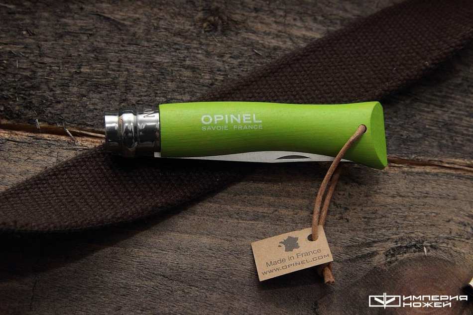 Нож Opinel Trekking №7 зеленый – Opinel фото 2