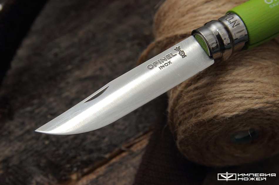 Нож Opinel Trekking №7 зеленый – Opinel фото 3