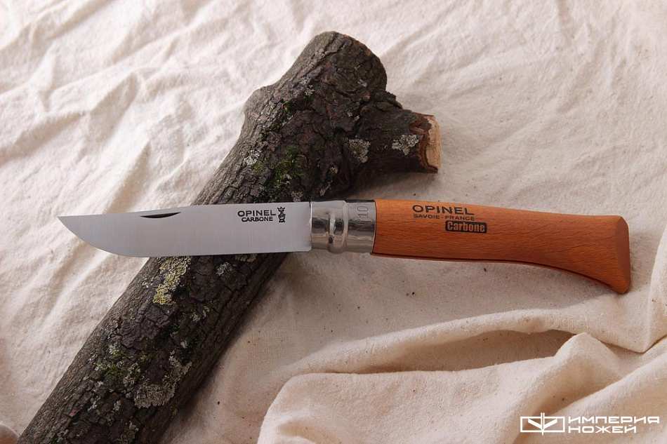 Нож Opinel №10, углеродистая сталь, бук – Opinel