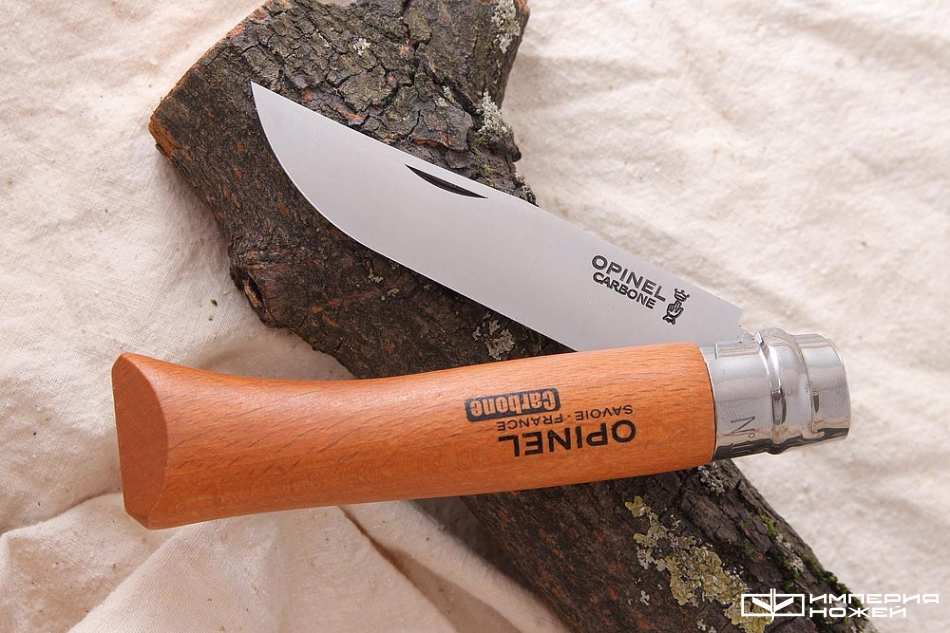 Нож Opinel №10, углеродистая сталь, бук – Opinel фото 5