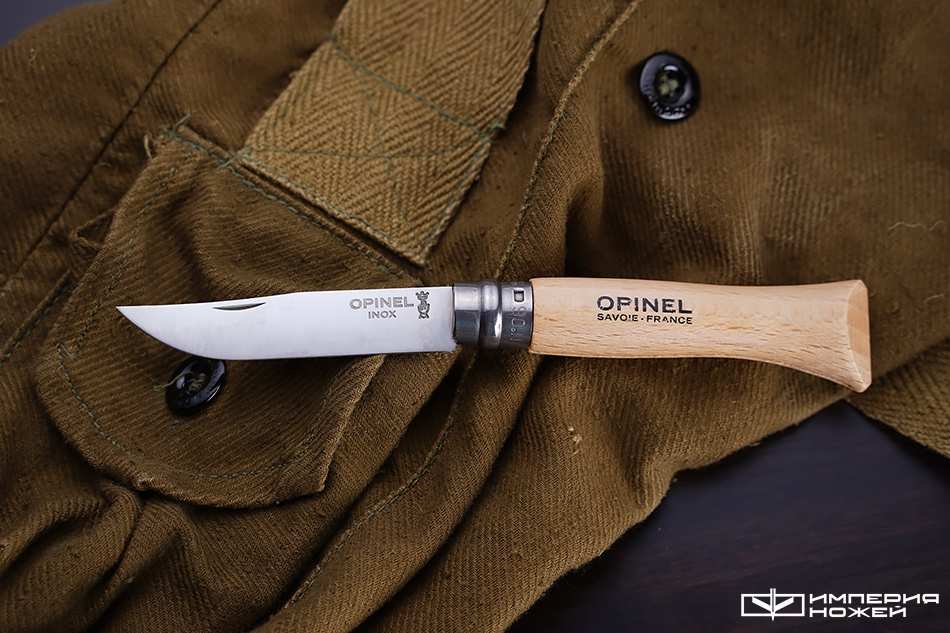 складной нож Opinel №6 нержавеющая сталь, бук – Opinel