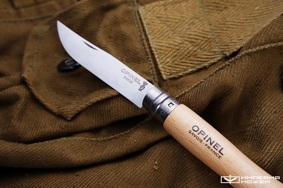 складной нож Opinel №6 нержавеющая сталь, бук – Opinel фото 2