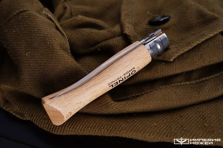 складной нож Opinel №6 нержавеющая сталь, бук – Opinel фото 5