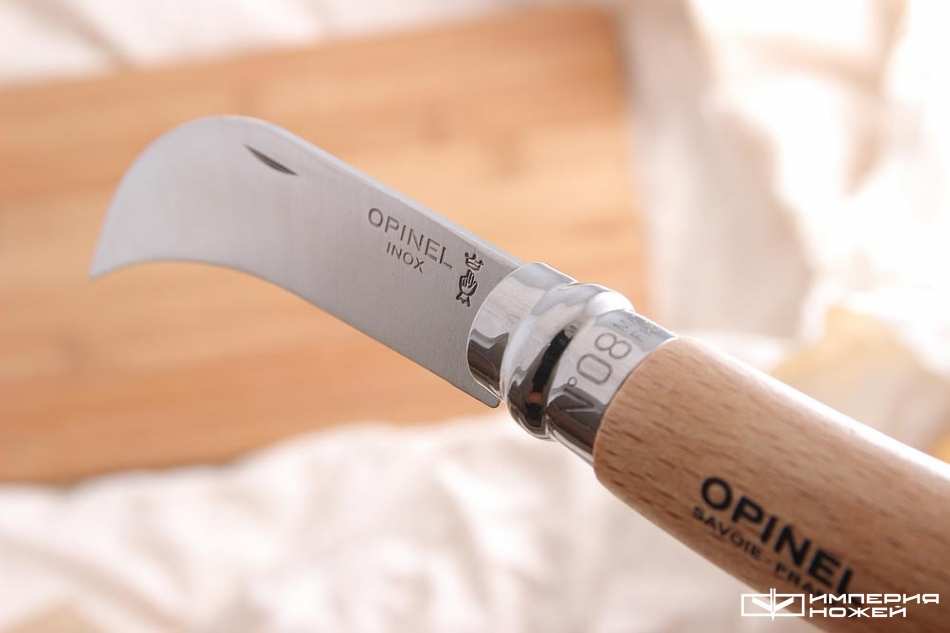 Нож садовый Opinel №8 с изогнутым лезвием – Opinel фото 3