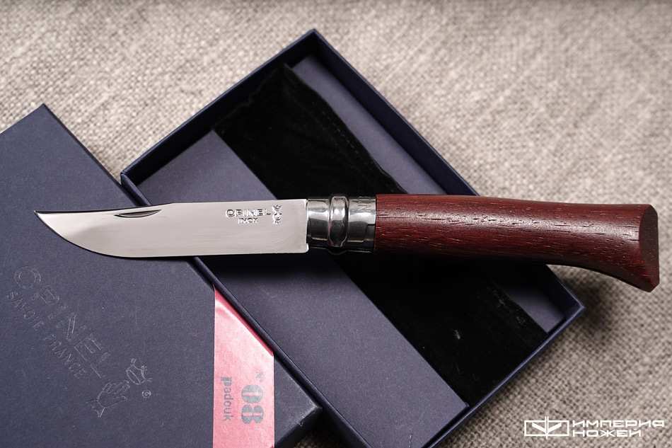 Нож Opinel №8VRI Bubinga – Opinel