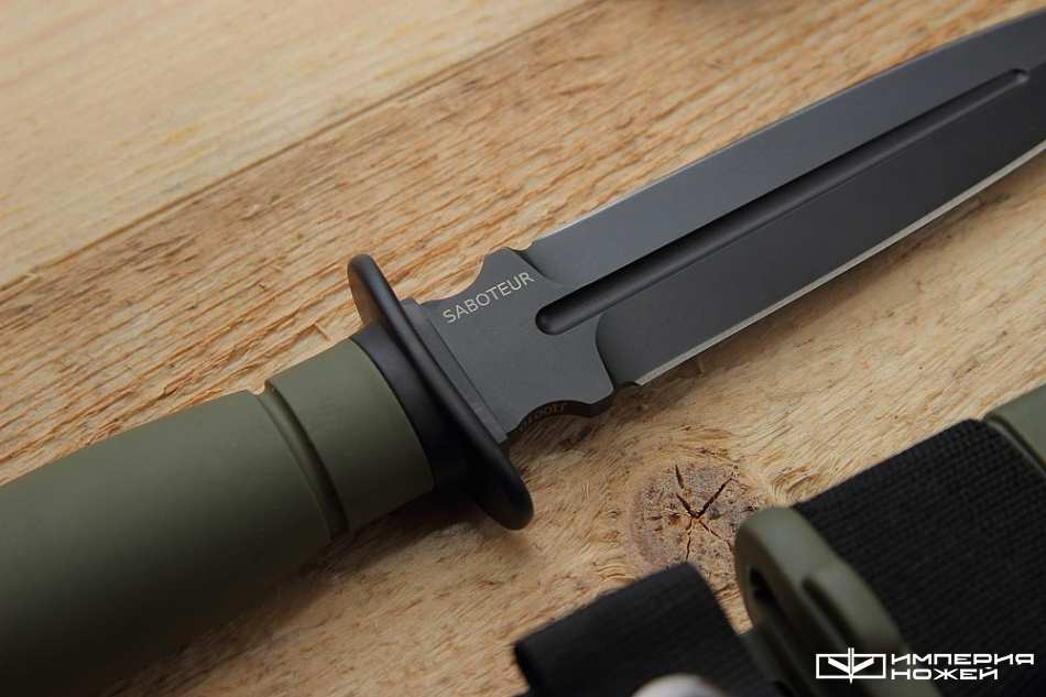 нож Диверсант (Saboteur) зеленый – Mr.Blade фото 2