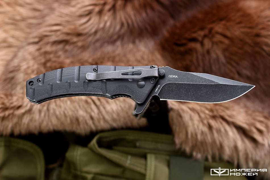 складной нож Odra black s/w – Mr.Blade фото 2