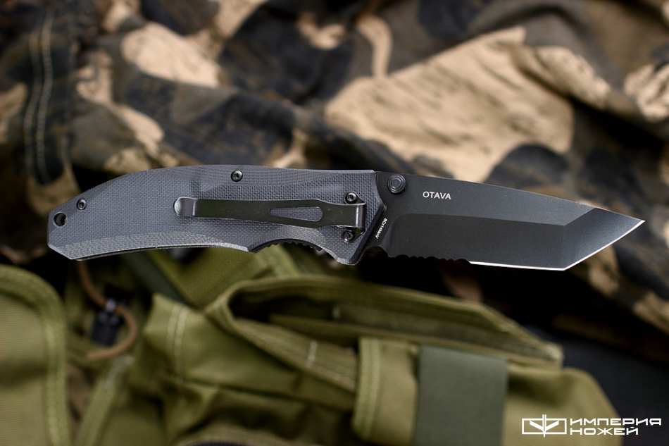 складной нож танто Otava serrated – Mr.Blade фото 2