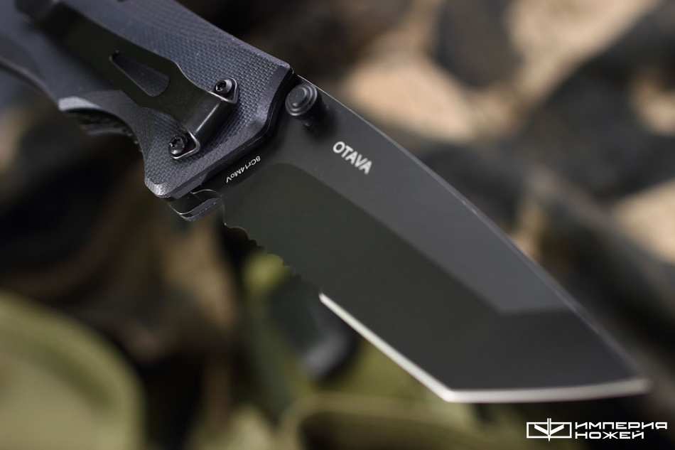 складной нож танто Otava serrated – Mr.Blade фото 3