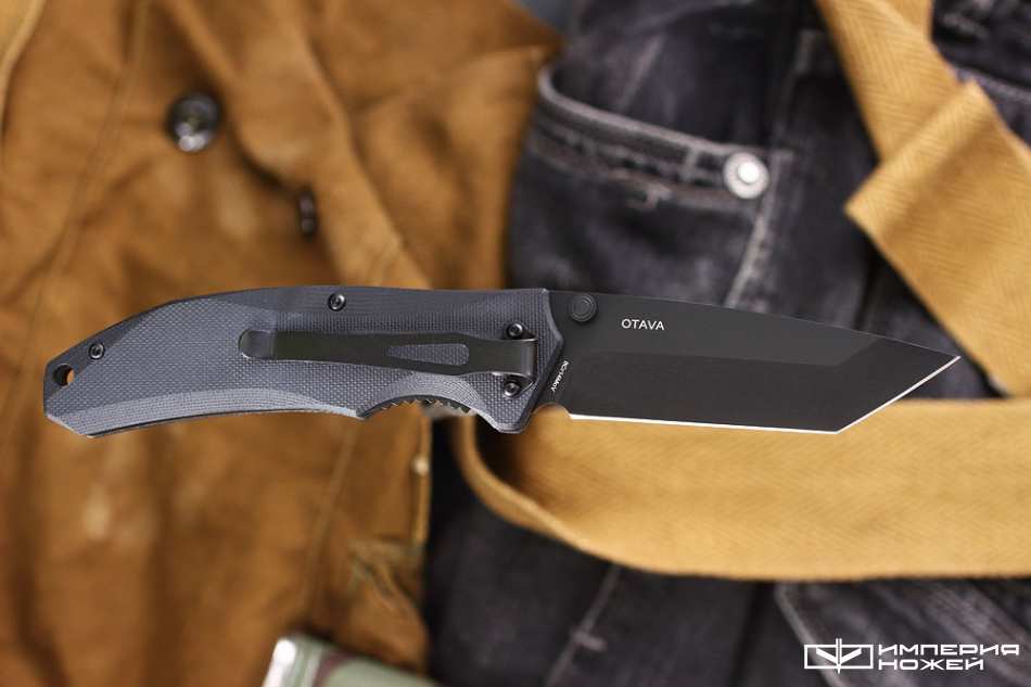 складной нож танто Otava black – Mr.Blade фото 2