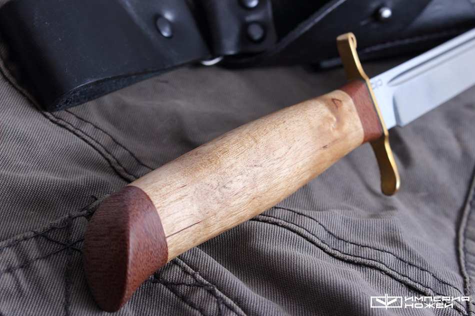 нож Финка-2 вача карельская береза  – Златоуст АиР фото 4