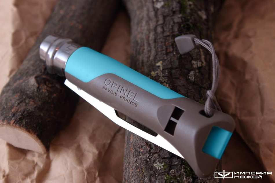 Нож Opinel №8 Outdoor Earth, синий – Opinel фото 4