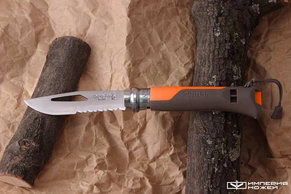 Нож Opinel №8 Outdoor Earth, оранжевый – Opinel