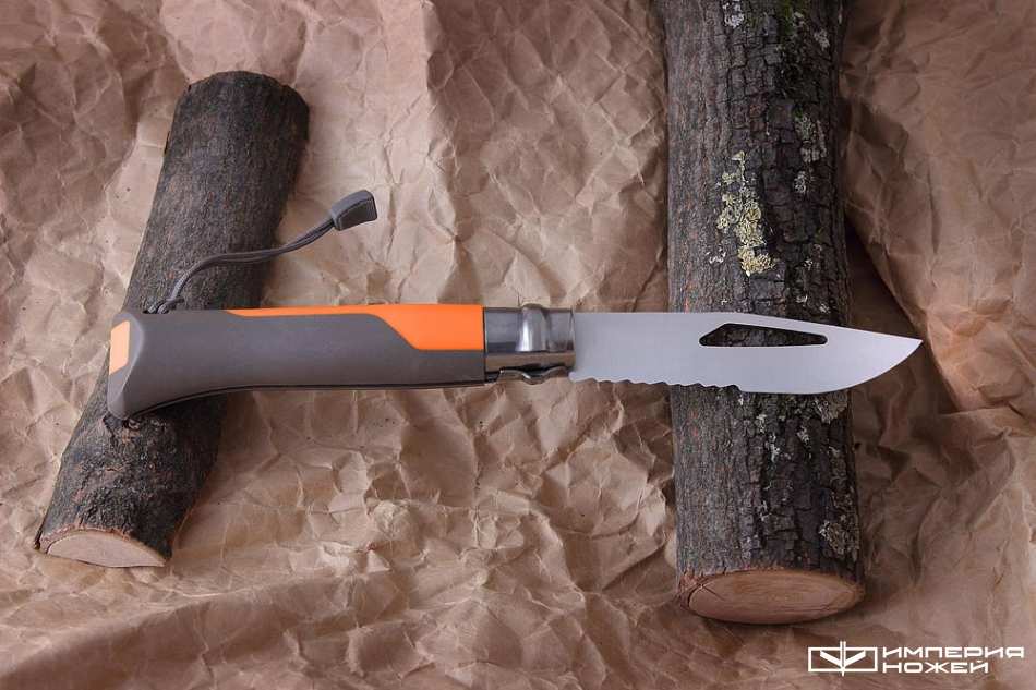 Нож Opinel №8 Outdoor Earth, оранжевый – Opinel фото 2