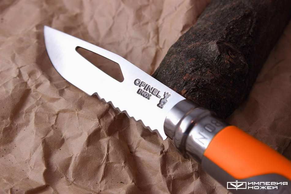 Нож Opinel №8 Outdoor Earth, оранжевый – Opinel фото 3